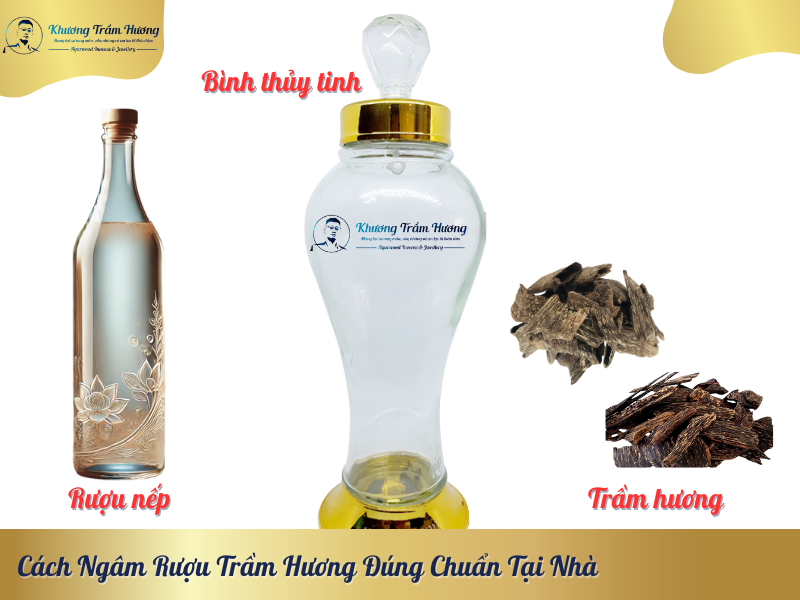 Cách Ngâm Rượu Trầm Hương Đúng Chuẩn Tại Nhà