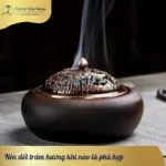Nên đốt trầm hương khi nào là phù hợp