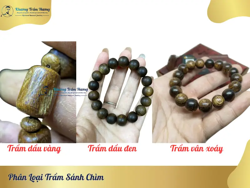 Phân Loại Trầm Sánh Chìm