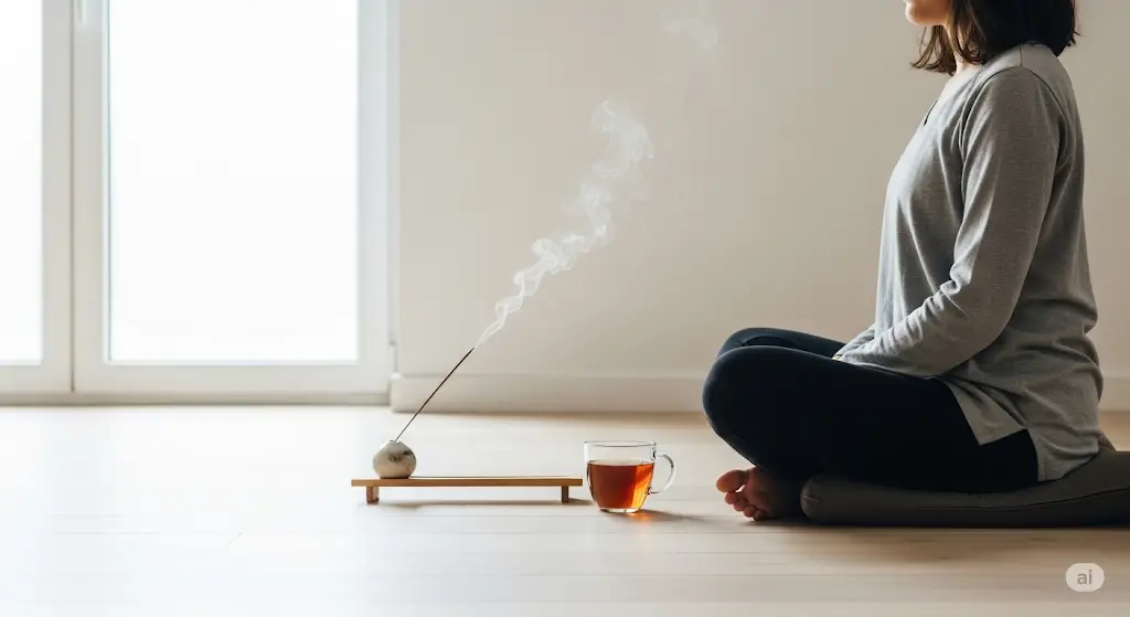 Thư giãn và thực hành chánh niệm với hương thơm dịu nhẹ của trầm hương