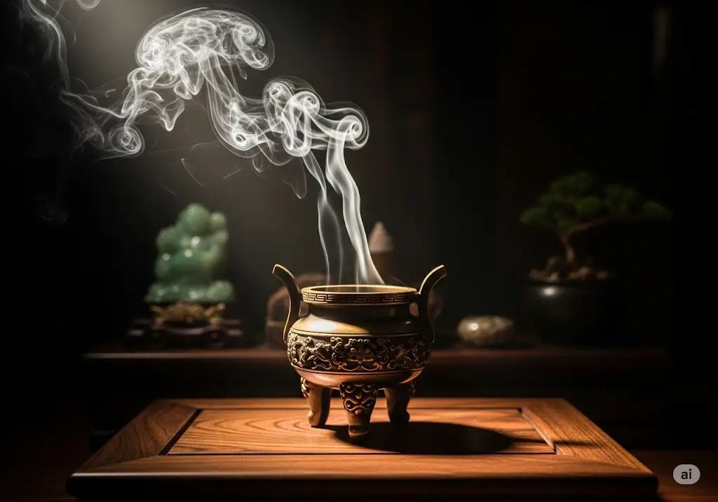 Xông trầm hương trong phong thủy giúp tẩy uế, trừ tà và thu hút vượng khí