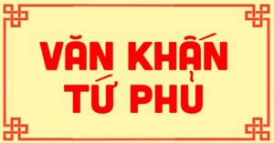 Văn Khấn Tứ Phủ